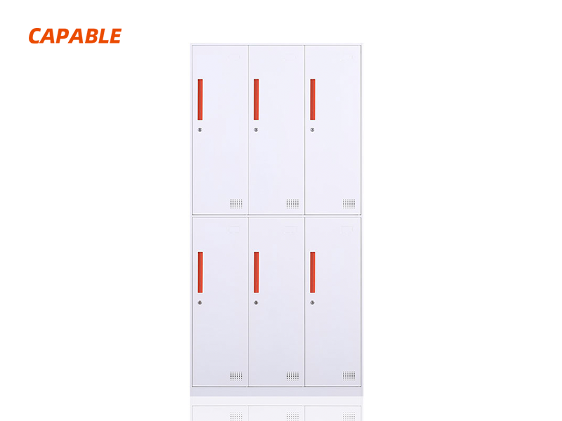 6-door Cross Color Steel Locker CBC-22