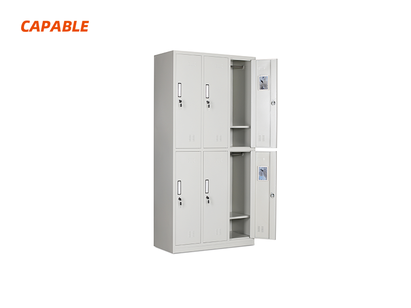 6-door Single Color Steel Locker CBC-22N
