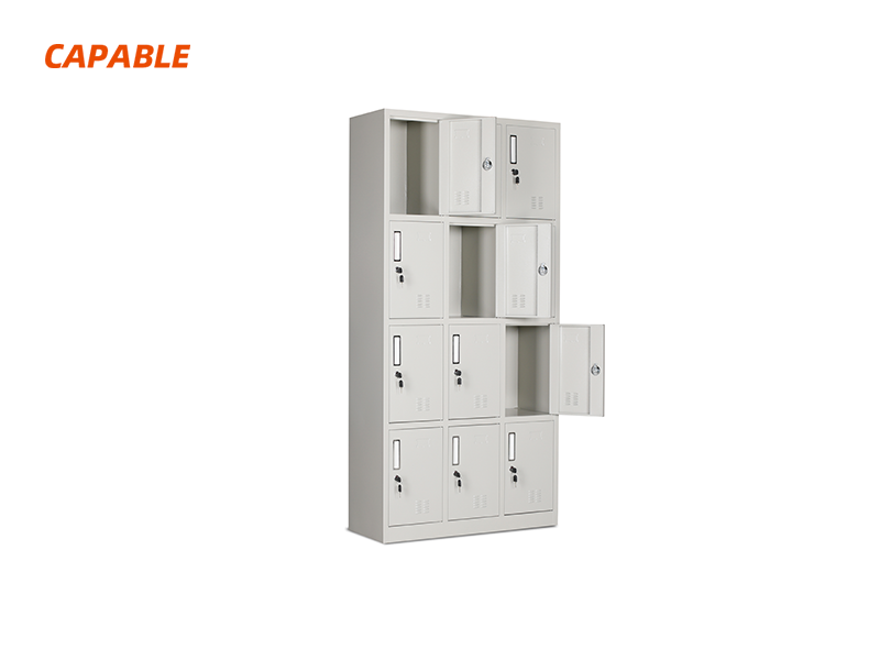 12-door Single Color Steel Locker CBC-32N