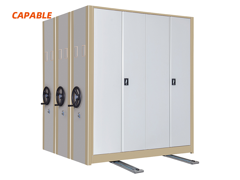 Mobile Compact shelves- Metal Shelves Archive