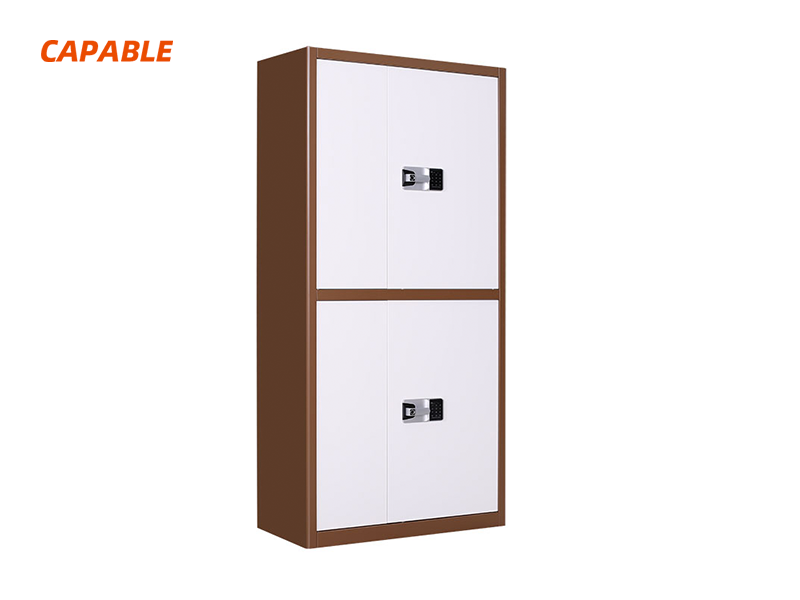 Confidential file cabinet (White-Coffee, Black-Red, White-Blue)